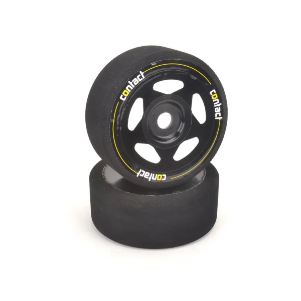 GT8/Rally Black Pre-Glued Foam Tyres 25Sh-103mm