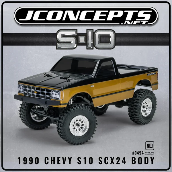 J Concepts 1990 Chevy S10 Crawler Body (Fits - SCX24)