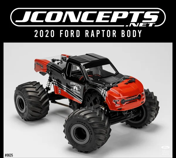 J Concepts 2020 Ford Raptor Body (Fits - Mini LMT)