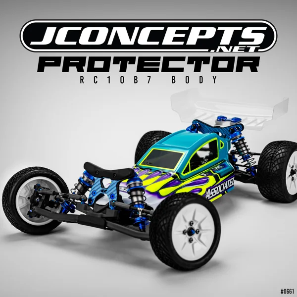 J Concepts Protector - RC10B7 Body / Wing