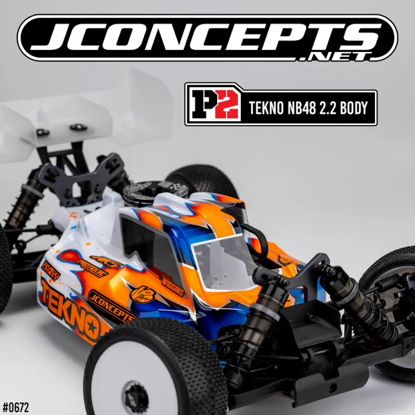 J Concepts P2 - Tekno NB48 2.2 Buggy Body LW