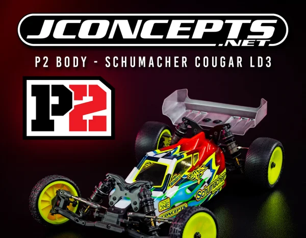 J Concepts P2 Schumacher Cougar LD3 Bodyshell