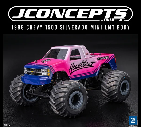 J Concepts 1988 Chevy 1500 Silverado Body (Fits - Mini LMT)