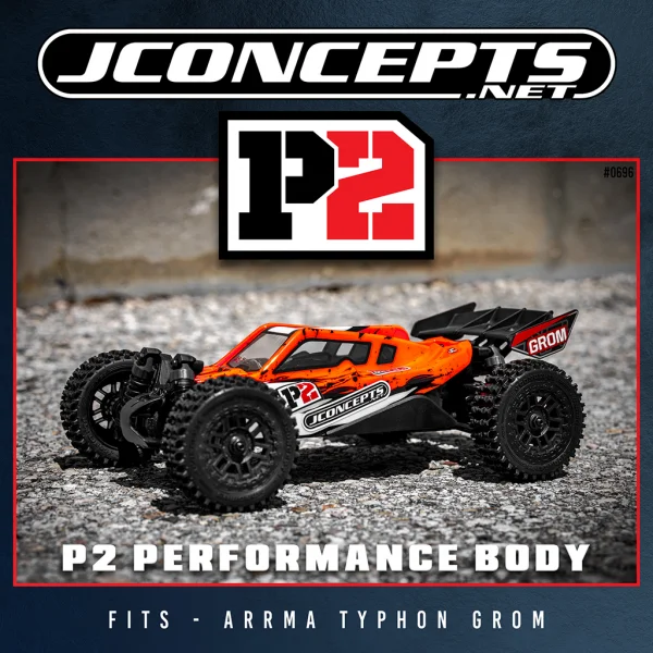 J Concepts P2 - Performance Body (Fits - Arrma Typhon Grom)