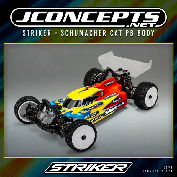 J Concepts Striker CAT PB Body w/ Carpet / Turf / Dirt Wing — image 2 of 2