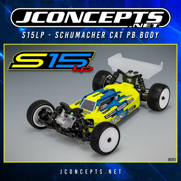 J Concepts S15LP CAT PB Body w/ Carpet / Turf / Dirt Wing &mdash; image 2 of 2