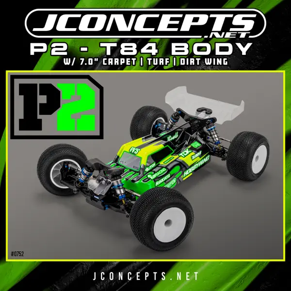 J Concepts P2 - T84 Body w/ 7.0” Carpet | Turf | Dirt Wing — image 2 of 2