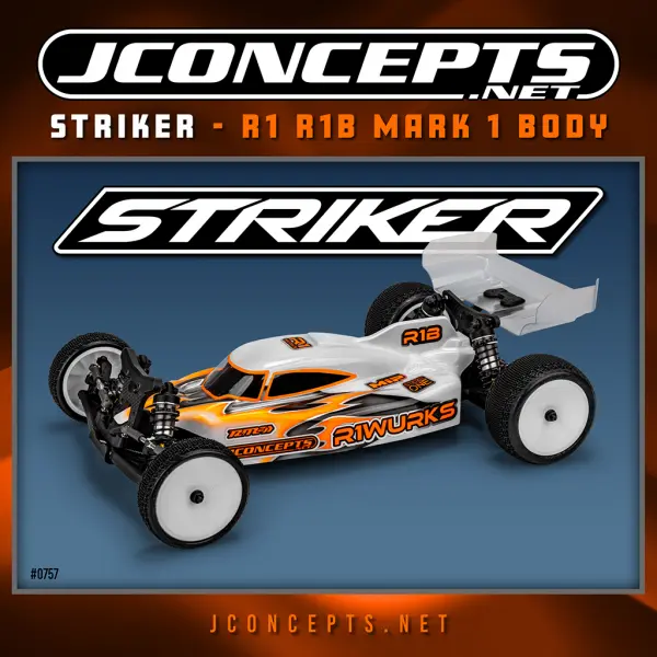 J Concepts Striker R1 R1B Mark 1 Body w/ carpet | turf | dirt — image 4 of 4