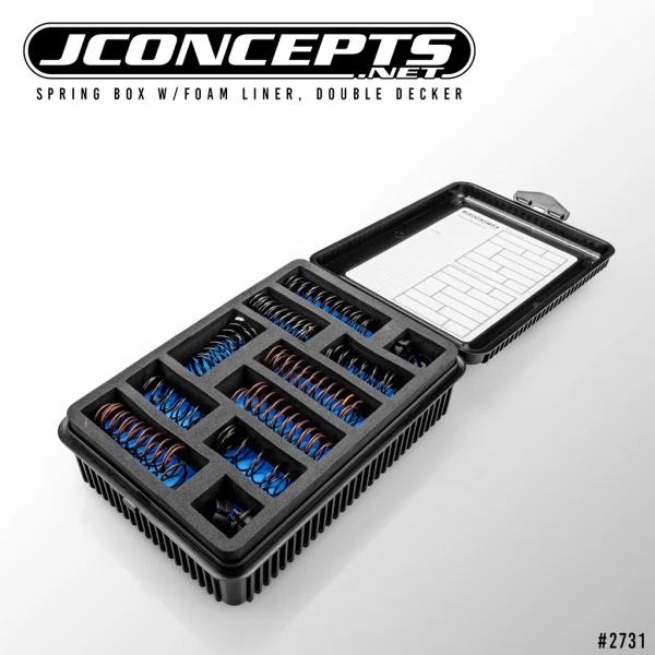 J Concepts Spring Box w/foam liner, double decker, w/decal — image 3 of 3