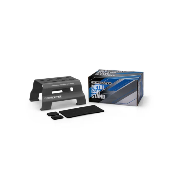 J Concepts Metal Car Stand - Grey — image 2 of 2