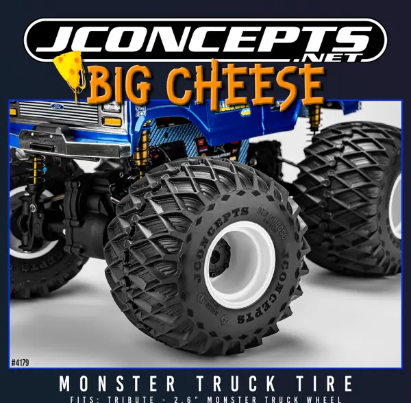 J Concepts Firestorm Full Cleat Monster Truck Tire - Gold — image 2 of 2
