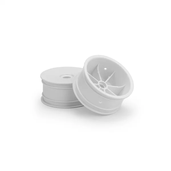 J Concepts Mono - RC10T Narrow Front Wheel (White) - 2pc