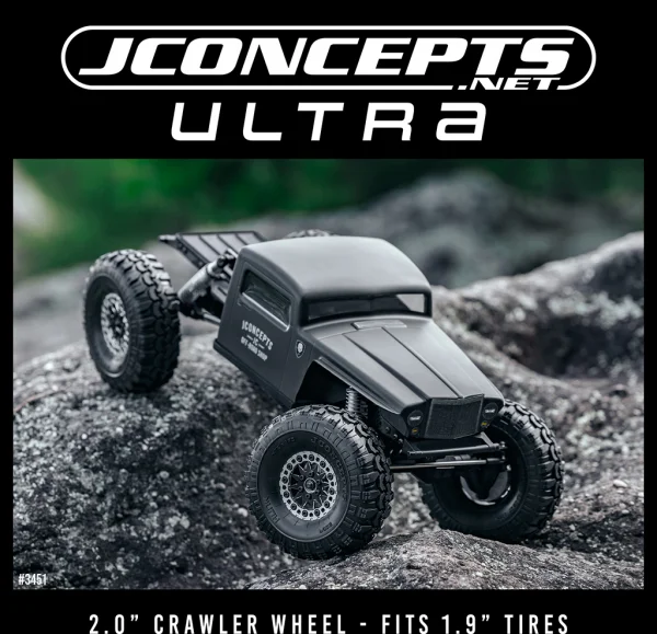 J Concepts Ultra - 2.0 12 Spoke Crawler Wheel Black - 4pc — image 3 of 3