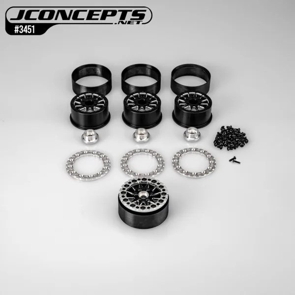J Concepts Ultra - 2.0 12 Spoke Crawler Wheel Black - 4pc — image 1 of 3