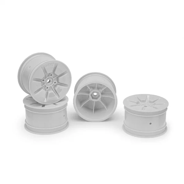 J Concepts Pioneer - 2.2 2WD/4WD Rear Wheel (white) - 4pc — image 1 of 2