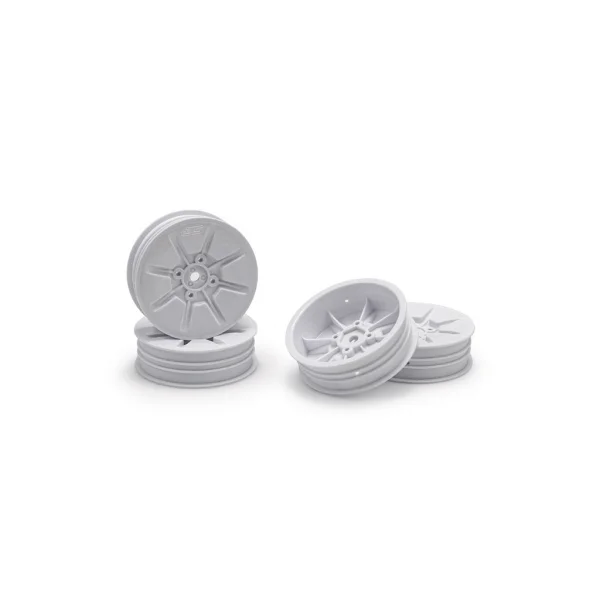 J Concepts Pioneer - 2.2 2WD Buggy Slim Front Wheel White 4pc