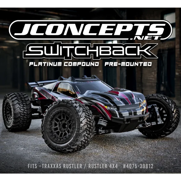 J Concepts Switchback - Platinum Pre-Mounted on #3456
