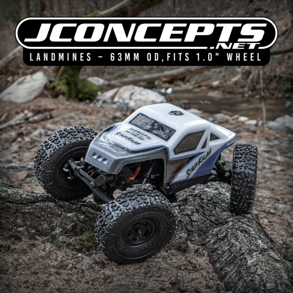J Concepts Landmines - Green 63mm OD-Fit 1.0 Wheel