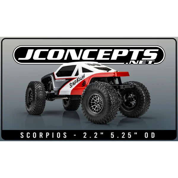 J Concepts Scorpios - Green 2.2 (5.25 OD)