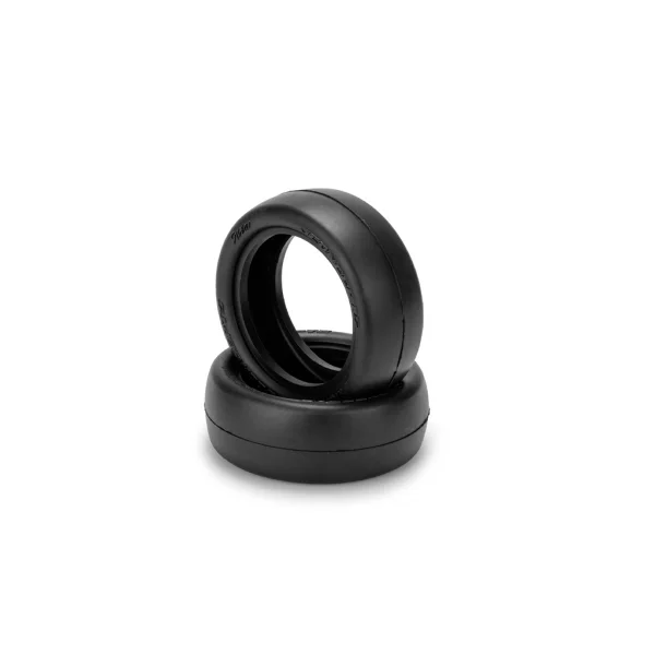 J Concepts Silent Rage Silver 2.2 2WD Asymmetrical Front Tire — image 1 of 2