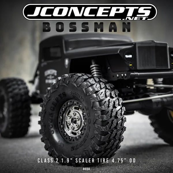 J Concepts Bossman - Green - Class 2 1.9 Scaler Tire 4.75in — image 3 of 3