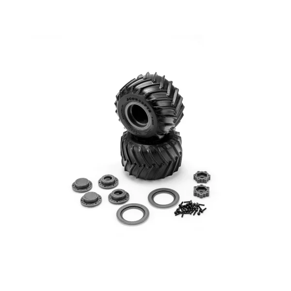 J Concepts Racer - Blue (pre-mounted on #3455G) — image 1 of 2