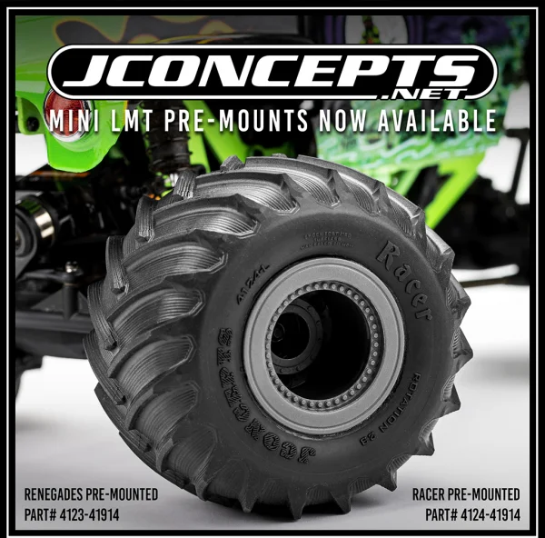 J Concepts Renegades - Blue (pre-mounted on #3455G) &mdash; image 2 of 2