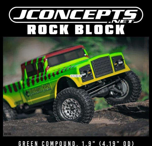 J Concepts Rock Block - Green Compound 1.9 (4.19 OD)