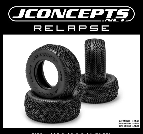 J Concepts Relapse - Silver (Fits - SCT 3.0 x 2.2 wheel)