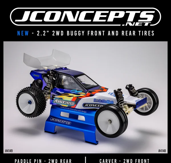 J Concepts Carver - Green (Fits - 2.2 2WD Front Wheel) — image 3 of 3