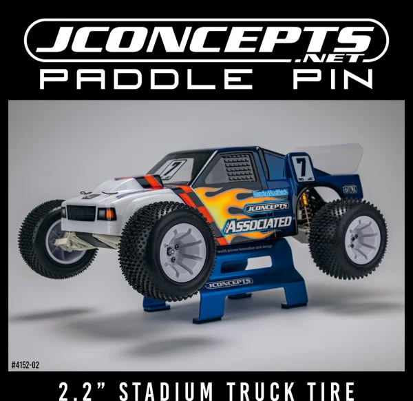 J Concepts Paddle Pin - Green (Fits - 2.2 Stadium Truck)