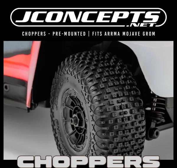 J Concepts Choppers - Yellow pre-mounted on #3471 — image 2 of 2