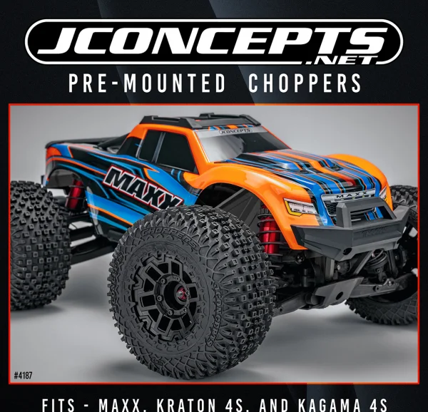 J Concepts Choppers - Platinum pre-mounted on #3477 2pc &mdash; image 2 of 2