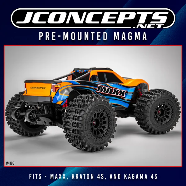 J Concepts Magma - Platinum pre-mounted on #3477 2pc