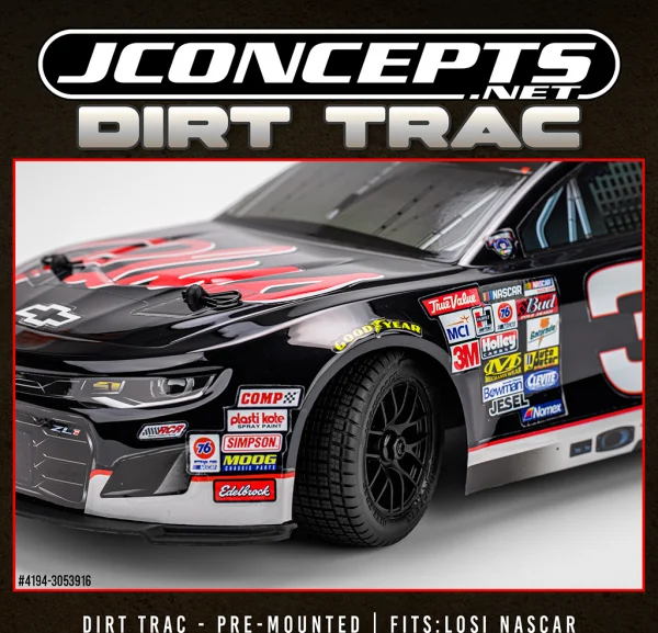 J Concepts Dirt Trac - G3 Soft Clay pre-mounted on #3480 — image 2 of 2