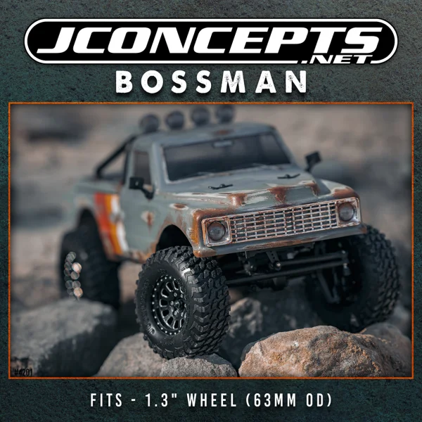 J Concepts Bossman - Green (Fits - 1.3 wheel 63mm OD) — image 2 of 2