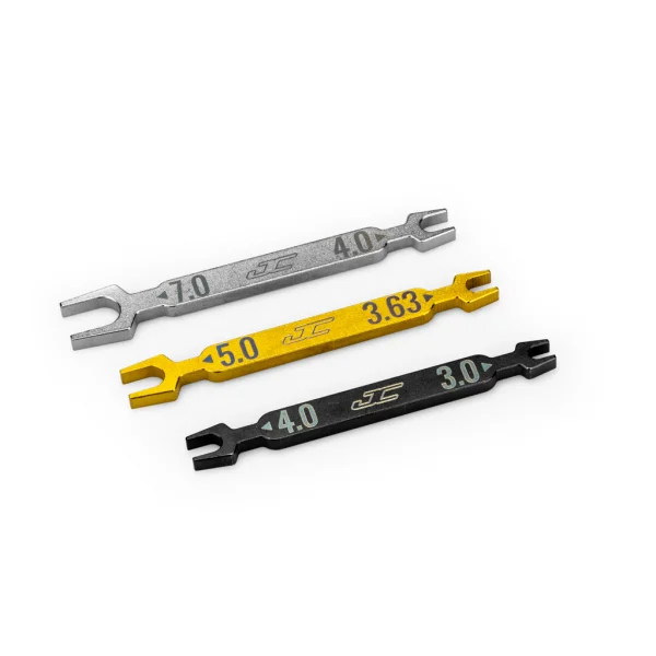 J Concepts Combo Open Wrench Set - 3pc (3,4,3.63,5,4,7mm) — image 1 of 2