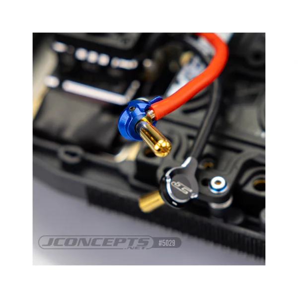 J Concepts Battery Plug Pull Set w/plugs 5mm Blue + Black — image 3 of 3