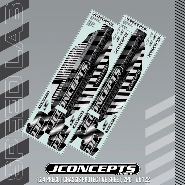 J Concepts T6.4 Precut Chassis Protective Sheet 2pc — image 2 of 2
