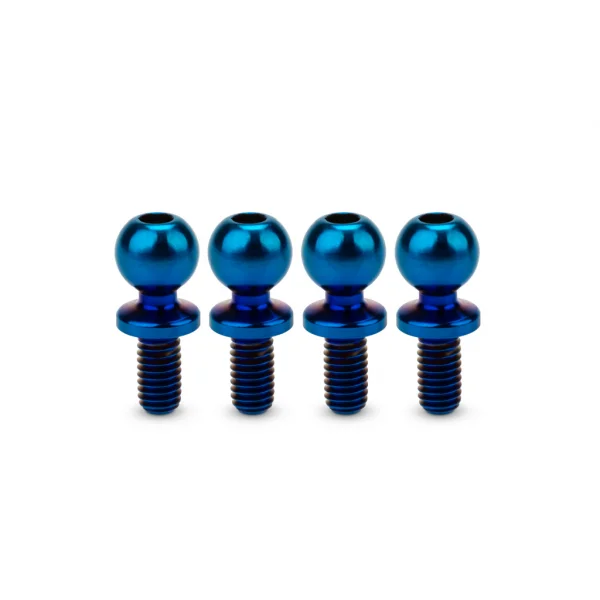 J Concepts JCI 5.5 x 6mm Revolved Ti Ball-Stud Blue 4pc