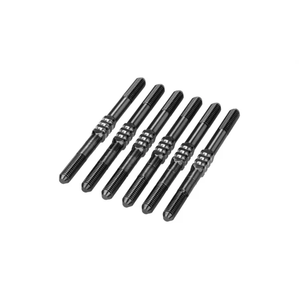 J Concepts RC10B7 3.5 x 48mm Fin Ti Turnbuckle Stealth Black