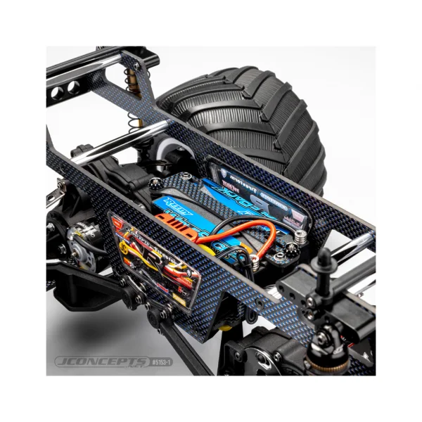 J Concepts Regulator Chassis Set - Carbon Fiber - Blue Hue