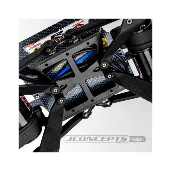 J Concepts Regulator Chassis Set - Carbon Fiber - Blue Hue