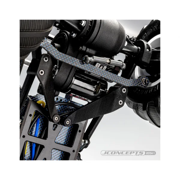 Regulator Steering Rack + Rear Lockout Carbon Fibre Blue