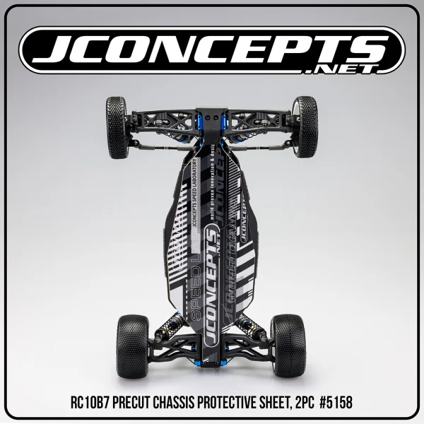 J Concepts RC10B7/D Pre Cut Chassis Skins (2)