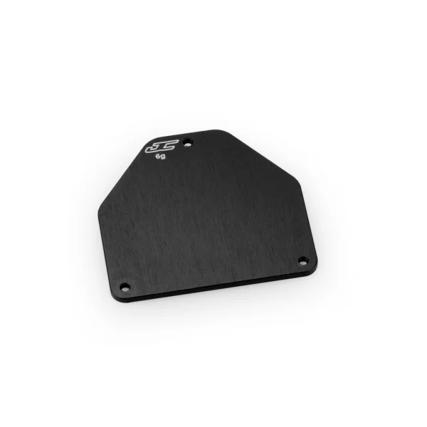 J Concepts RC10B7 Aluminium Servo Weight Plate (6g) - Black — image 1 of 2