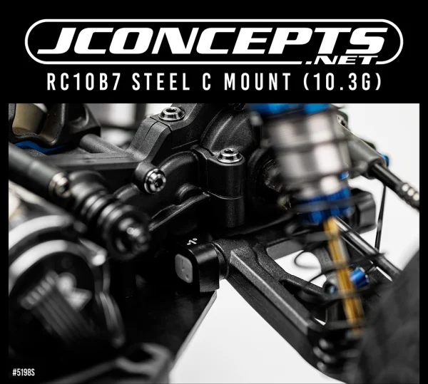 J Concepts RC10B7 Steel C Mount 10.3g