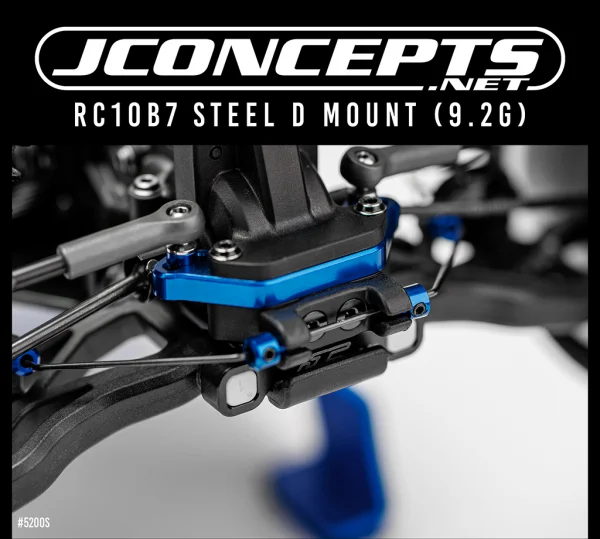 J Concepts RC10B7 Steel D Mount 9.2g — image 2 of 2