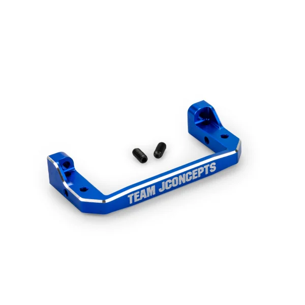 J Concepts RC10 RC10T RC10GT Servo Mount Bracket Blue — image 1 of 2