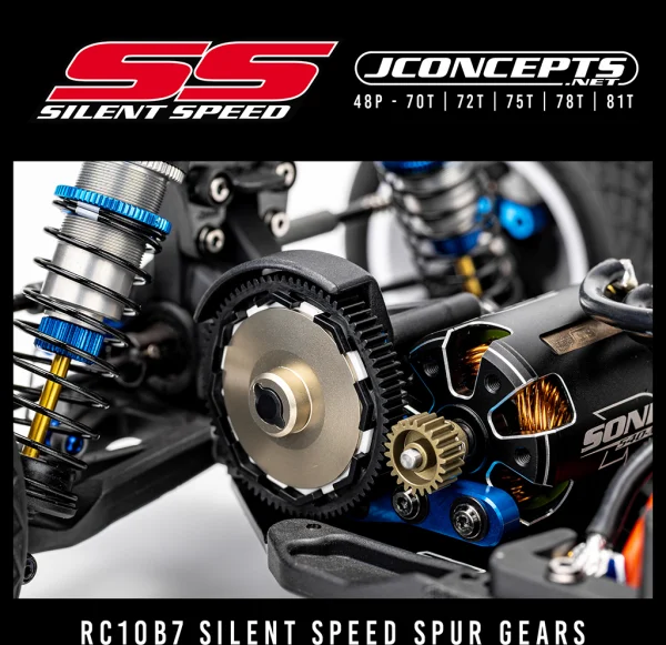 J Concepts RC10B7 Silent Speed spur gear - 48P, 81T — image 2 of 2